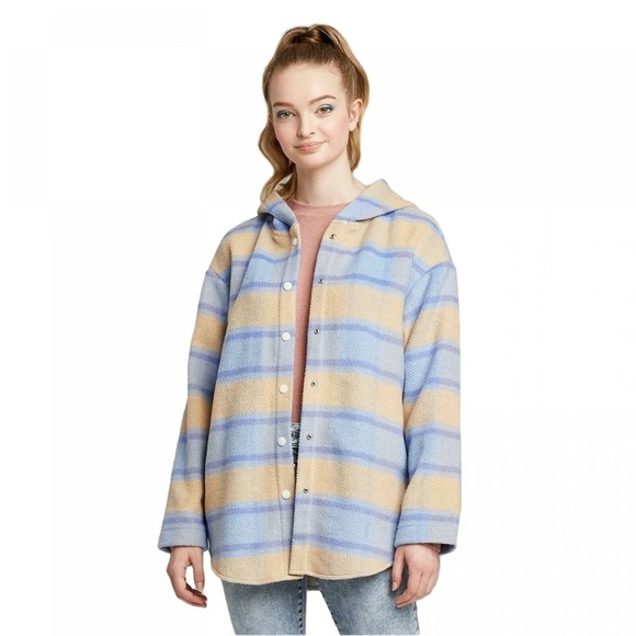 Wild Fable Plaid Jacket - Picture 1 of 4